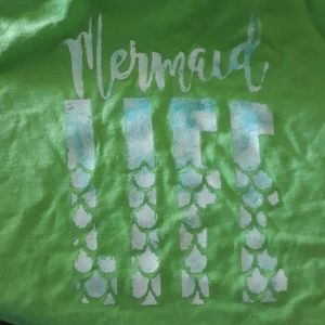 mermaid life youth tshirt medium